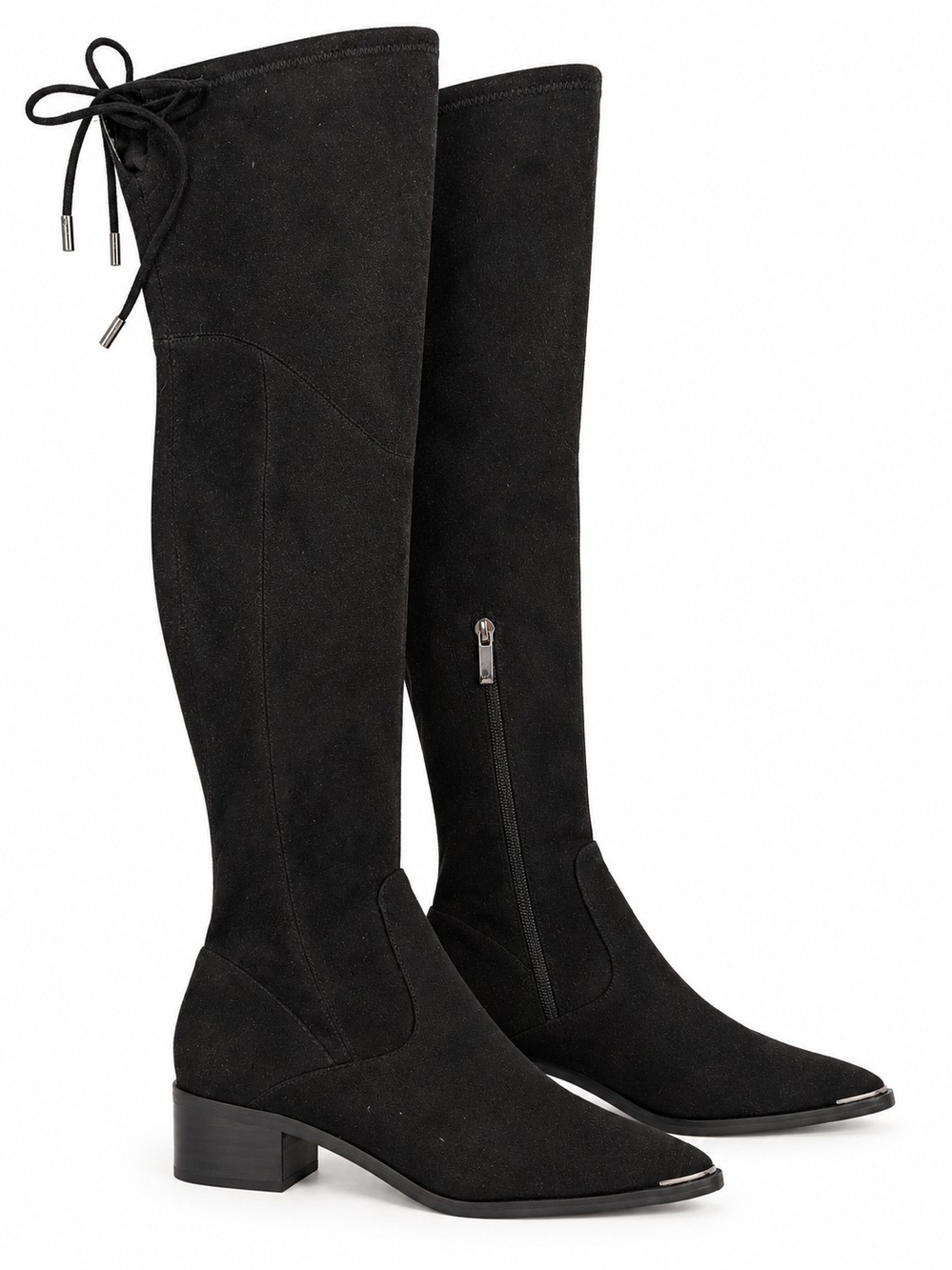 Marc Fisher Black Over-the-Knee Suede Boots NWOT
